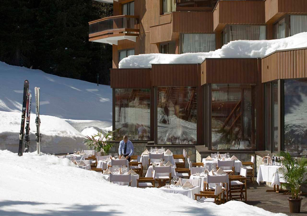 Residence Le Domaine Du Jardin Alpin - Courchevel 1850 Eksteriør billede