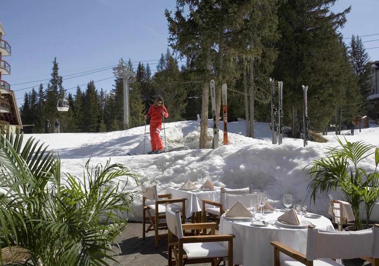 Residence Le Domaine Du Jardin Alpin - Courchevel 1850 Eksteriør billede